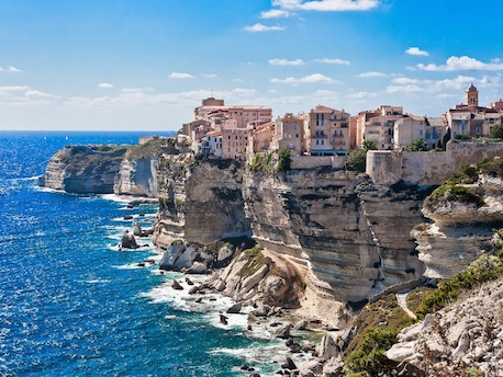 Scogli al sud della Corsica